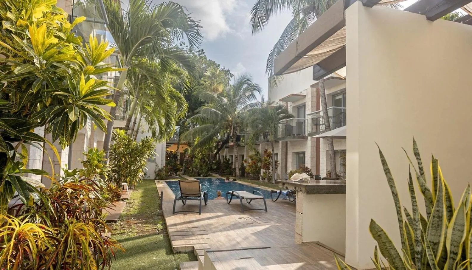 Playacar Master Suites, 2 Pools, Bbq, Beach 5 Min Playa del Carmen Apartment